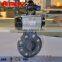 pvc pneumatic wafer butterfly valve dn200 seat EPDM