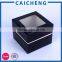 wholesale black paper packaging box mockup