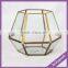 OEM customized black bronze copper rose silver gold red brass Chocalate Jar Gifts Tin glass wedding diamond candy boxes