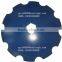 Disc Harrow disc blade for farm cultivator notched blade