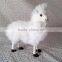 Popular Garden Decor Lifelike Alpaca Toys Wholesale Peru
