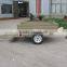 single axle box trailer