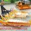DR2-140-10-6X6 root rake with the AR400 steel