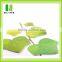 Self adhesive sticky green leaves shape customised note pads with competitive price