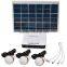 Mini Solar Light System 6W With 2.5Ah Lithium Battery