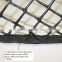 Cheap HDPE knotless fishing net aquaculture net made in China