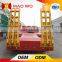 4 axle Heavy duty trailer, low bed semi trailer for machine transport