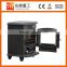 Multi fuel cast iron wood burning fireplace/wood stove to improve home temperature