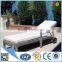 Outdoor gray rattan wicker furniture sofa set