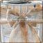 burlap lace table sash for chair cover ,wedding