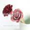 Romantic pink 3D pottery rose gift unique gift ideas