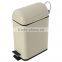Factory Wholesale powder coated Foot Pedal Trash Bin