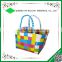 Cheap reusable and durable PP woven shopping basket for sale