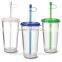 Sedex audit Manufacture double layer plastic tumbler,plastic juice cup