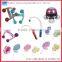 Plastic rotating ball knee massager