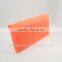 eco-friendly orange Silicone money Bag