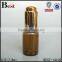 3 / 5 / 7 / 8 ml hot products small essential oil amber glass dropper bottle matte gold press dropper tube glass bottle