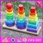 2016 new design children educational wooden shape sorter toy W13D130