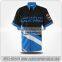 Personal design auto racing wear sublimated pit crew shirts