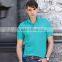100% Cotton Wholesale Blank T-shirt Men Polo With OEM Printing Embroidery