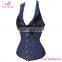 Polka Dots Overbust Gothic Corset Sexy