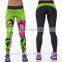 newest womens print yoga pants fashion design wholesale
