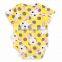 Newborn Lovely Headbands Green Yellow Rabbit Outfit Set Animal Baby Romper Unisex