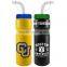 USA Made 28 oz Colored Bike Bottle Straw Lid - BPA-free, FDA compliant and comes with your logo