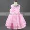 children ivory satin with Bow party Dress walson