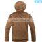 outdoor green sports coat men fleece jacket winter warm man jacket made in China