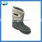 Rubber sole kids boot