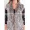 SJ015-01 1*2 Knit Cheap Quality Factory Rabbit Real Fur Vests & Waistcoats