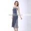 Noble temperament long party evening dress chiffon new style