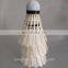 Promotional Compound Wood White Feather Badminton Ball