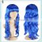 Cheap Colorful Long Wave Carnival Party Costume Synthetic Wigs HPC-0004
