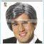 Adult Mens Fancy Dress Grey Silver Synthetic Party Wigs HPC-1100