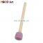 Art & Craft Set of 4 Wooden Handle Round Stencil Foam Brush