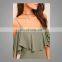 2017 Army Green Summer Girls Spaghetti Strap Mini Dress