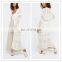 Natural Touch Fashion White Mesh Cotton Long Women Kimono Cardigan