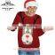 Winter Santa Snow Men's Shrug Knitted Pullover Jumpers Ugly Christmas Sweater