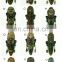 Hotsale Ancient African Antiques Wooden Masks in color print For Home decro