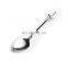 Sword shape stainless steel food spoon
