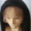 Hand Chooseing 100% Human Hair Natural Black 10inch Front Lace Human Hair Wigs Indian