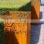 Corten Steel Light Bollard Street Lamp For Villa Garden