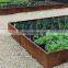 Corten Steel Retaining Wall For Garden Landscaping