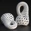 Customized High Strength White Color Nylon 3D Print EOS PA3200GF SLS Nylon 3D Printing Prototype