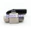 Fast twist 2 way straight ball valve OD 6 8 10 12mm for hose PU tube stainless steel 304 high pressure temperature ball valve