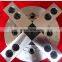 4 jaw hydraulic power lathe chuck