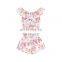 Baby Off Shoulder Top And Paperbag Short Kids Summer Clothes 2019 Girls Boutique Clothing