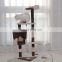 Natural Sisal and E1 Board Cat Tree Stand Cat Scratcher Activity Tree Cat Tree for Kittens